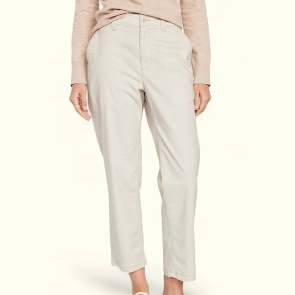 Old Navy OG High Rise Tan Pants NWT